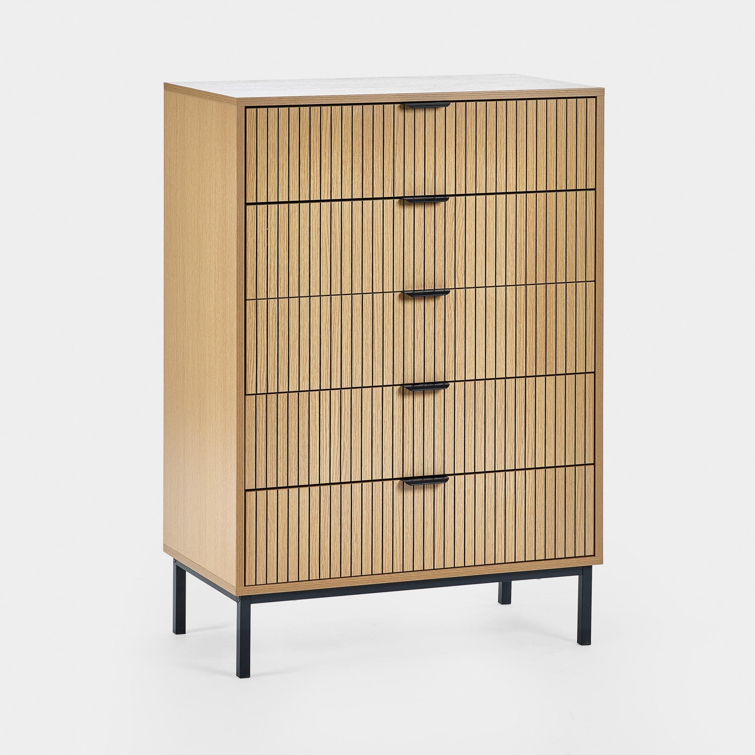 Sky 5 Drawer Chest Beige