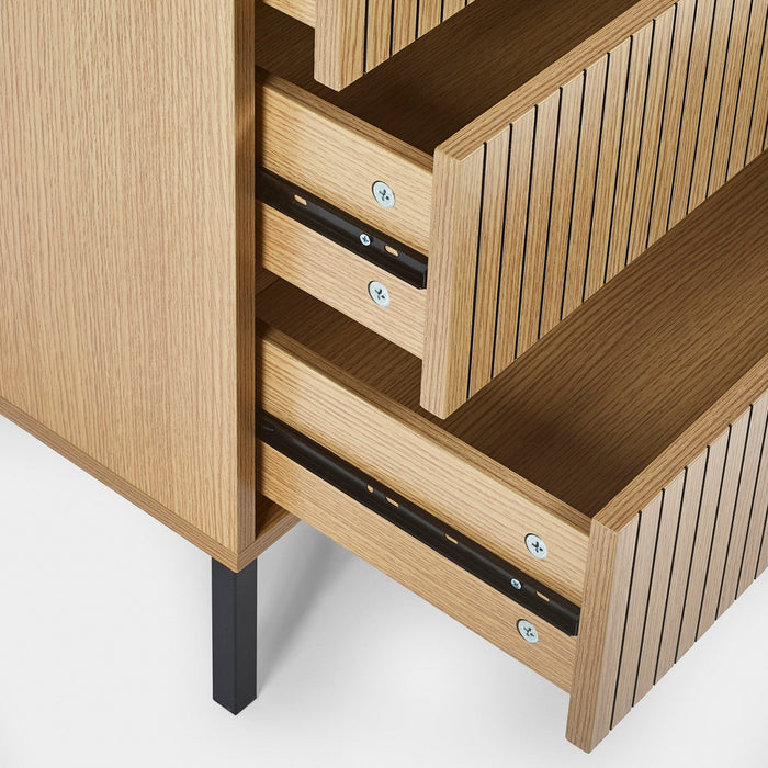 Sky 5 Drawer Chest Beige