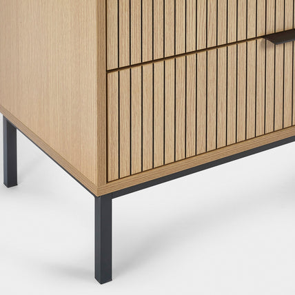 Sky 5 Drawer Chest Beige
