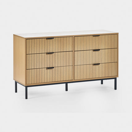 Sky 6 Drawer Chest Beige