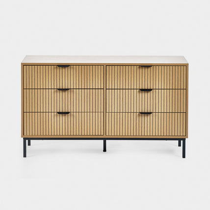 Sky 6 Drawer Chest Beige