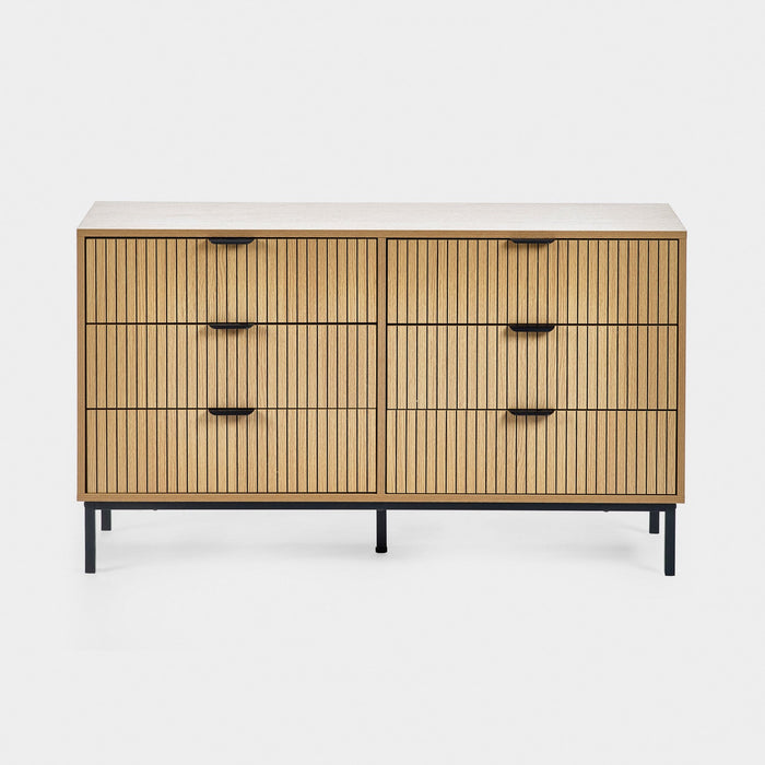 Sky 6 Drawer Chest Beige