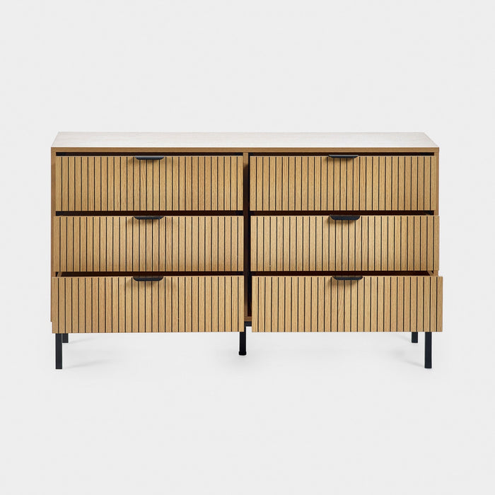 Sky 6 Drawer Chest Beige