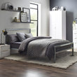 Soieil Bed Frame Double Silver