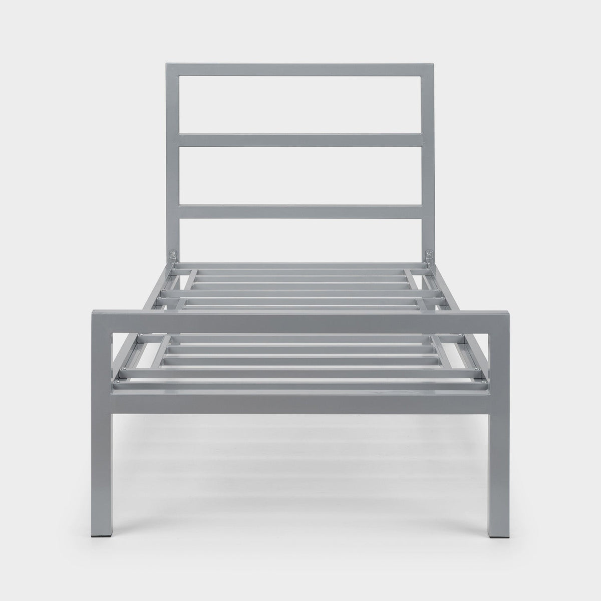 Soieil Bed Frame Single Silver