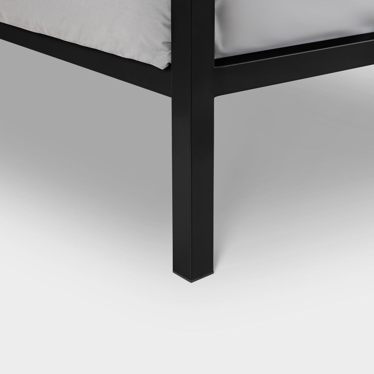 Soieil Bed Frame Small Double Black
