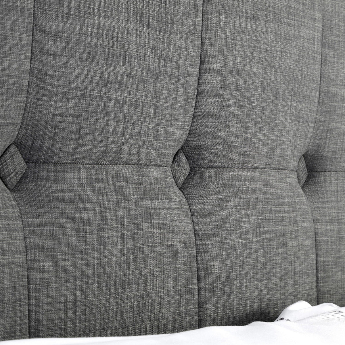 Sorin Bed Frame Double Slate Linen