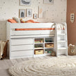 Vespa Midsleeper Bed White