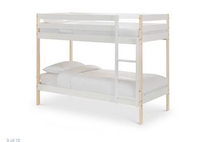 Nyx Bunk Bed White & Pine