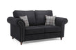 Oakland Sofa Charcoal 2 Seater