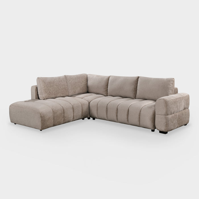 Oren Sofa Left Hand Facing Corner Mushroom