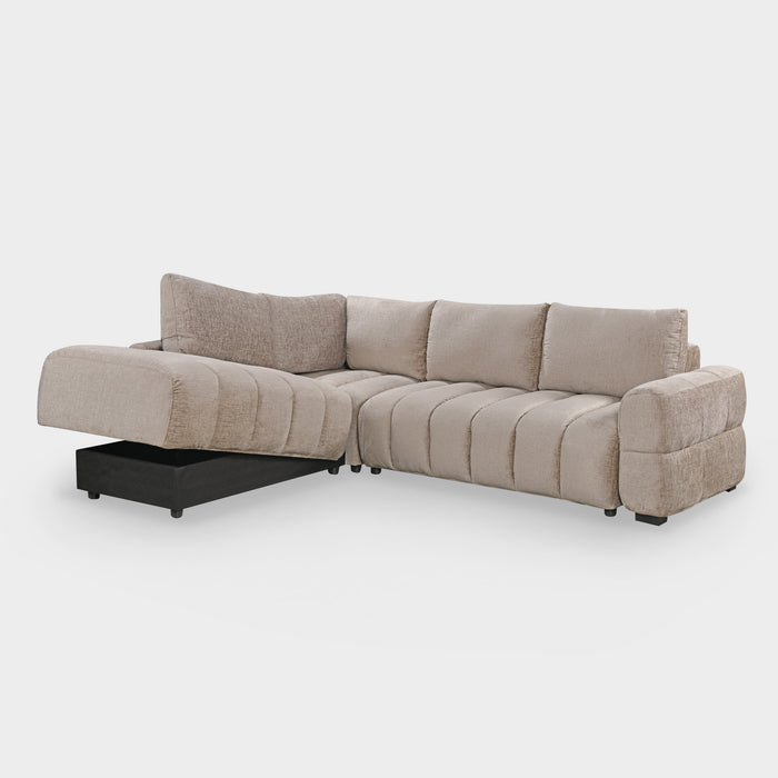 Oren Sofa Left Hand Facing Corner Mushroom