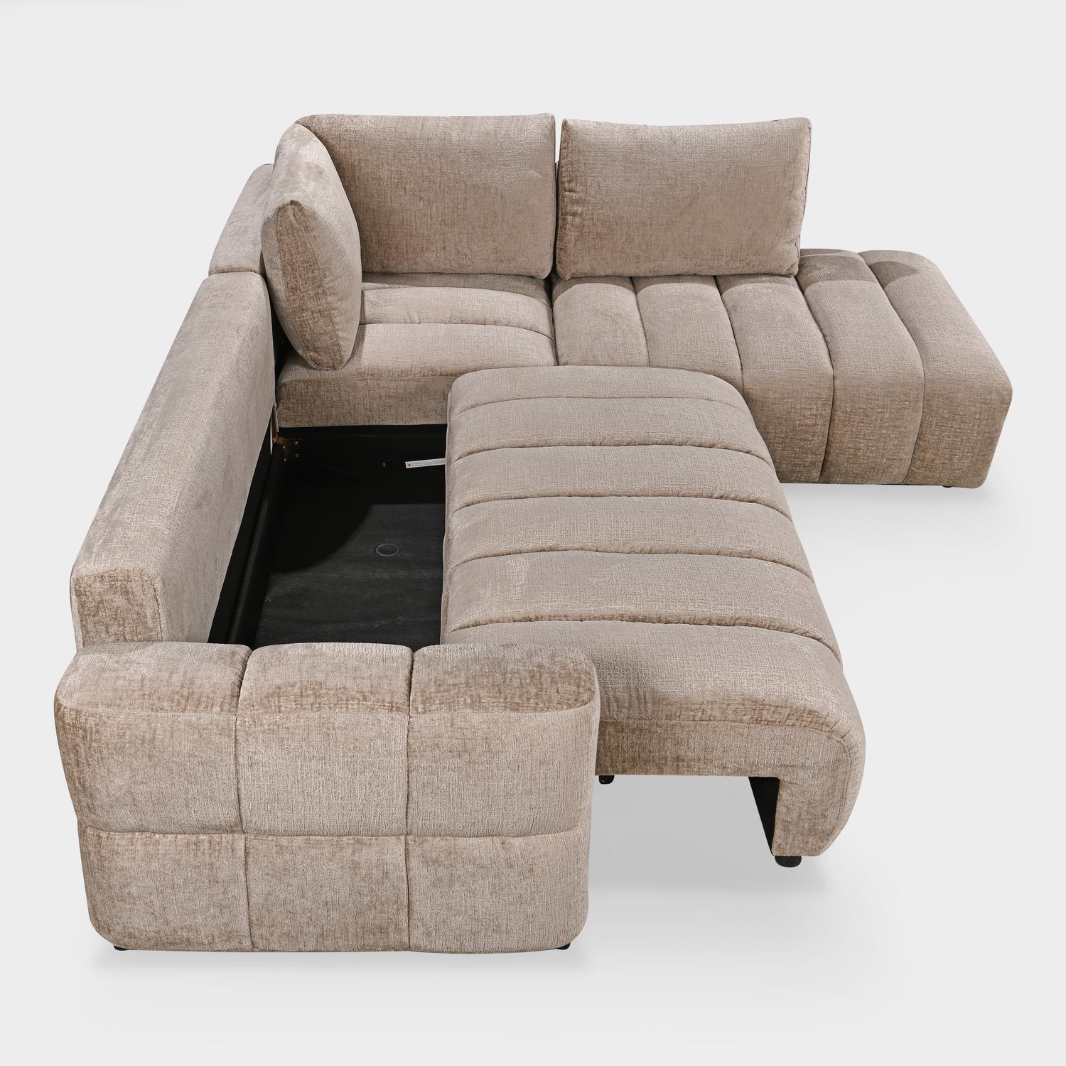 Oren Sofa Right Hand Facing Corner Mushroom