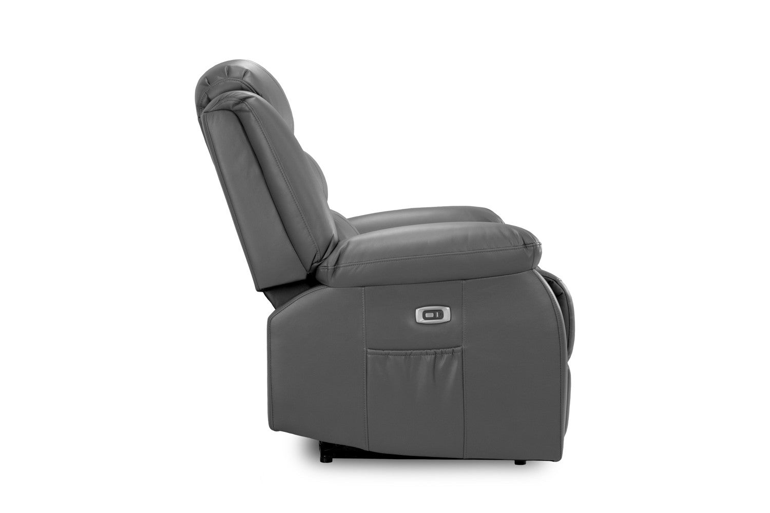 Otto Electric Recliner Sofa Grey Armchair