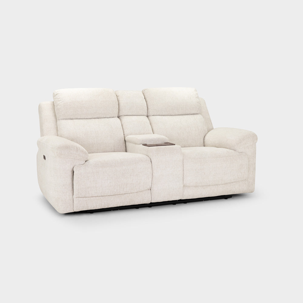Owen Electric Recliner Sofa 2 Seater Beige