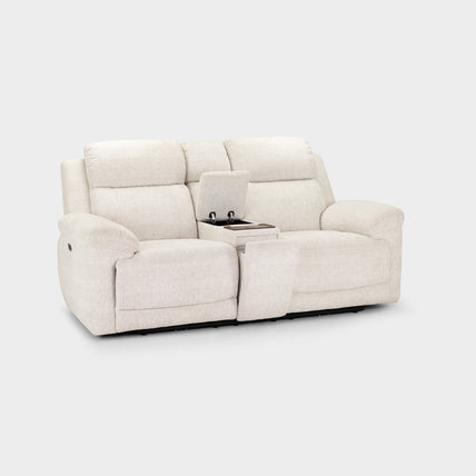 Owen Electric Recliner Sofa 2 Seater Beige
