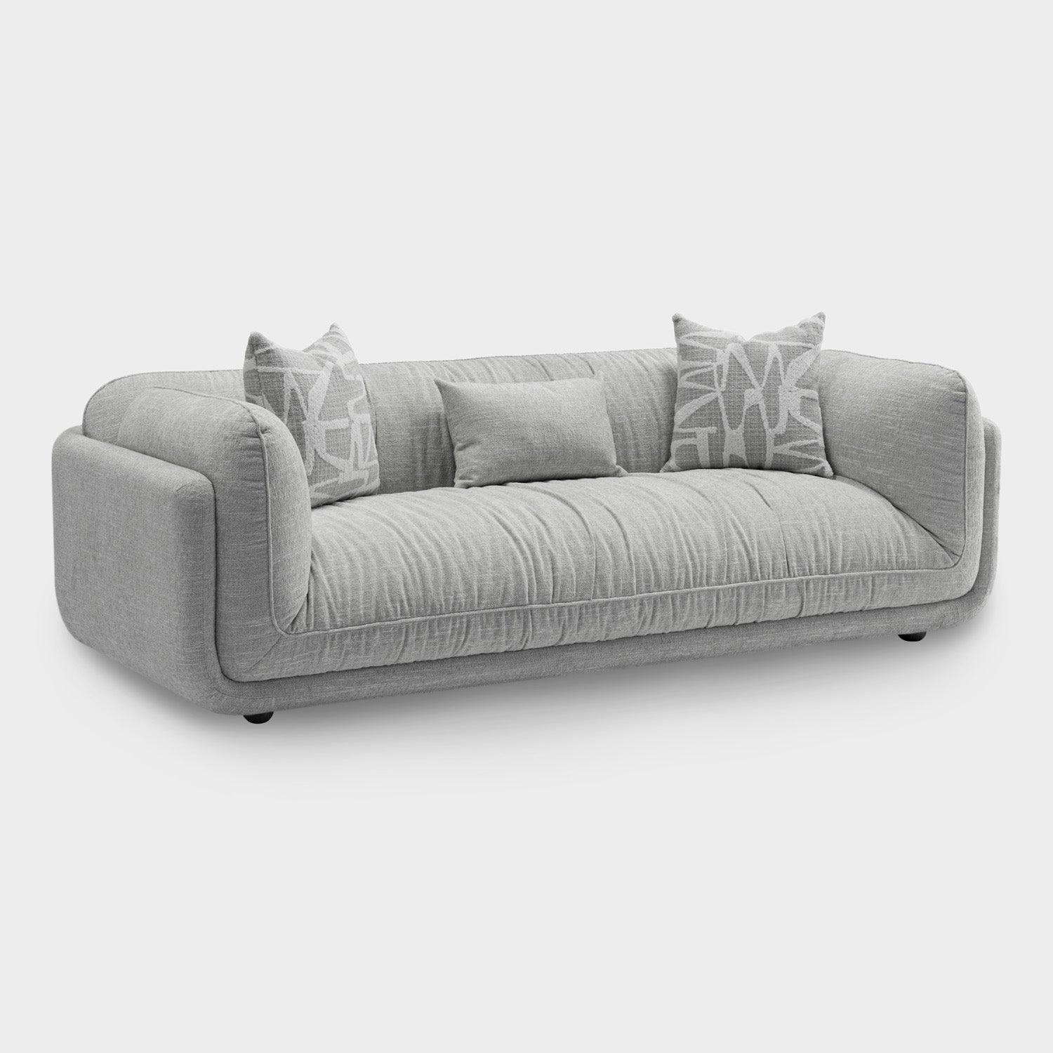 Oxford Sofa 3 Seater Grey