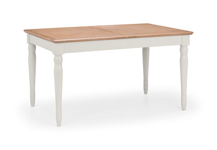 Palma Extending Dining Table Limed Oak/Grey