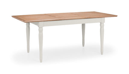 Palma Extending Dining Table Limed Oak/Grey