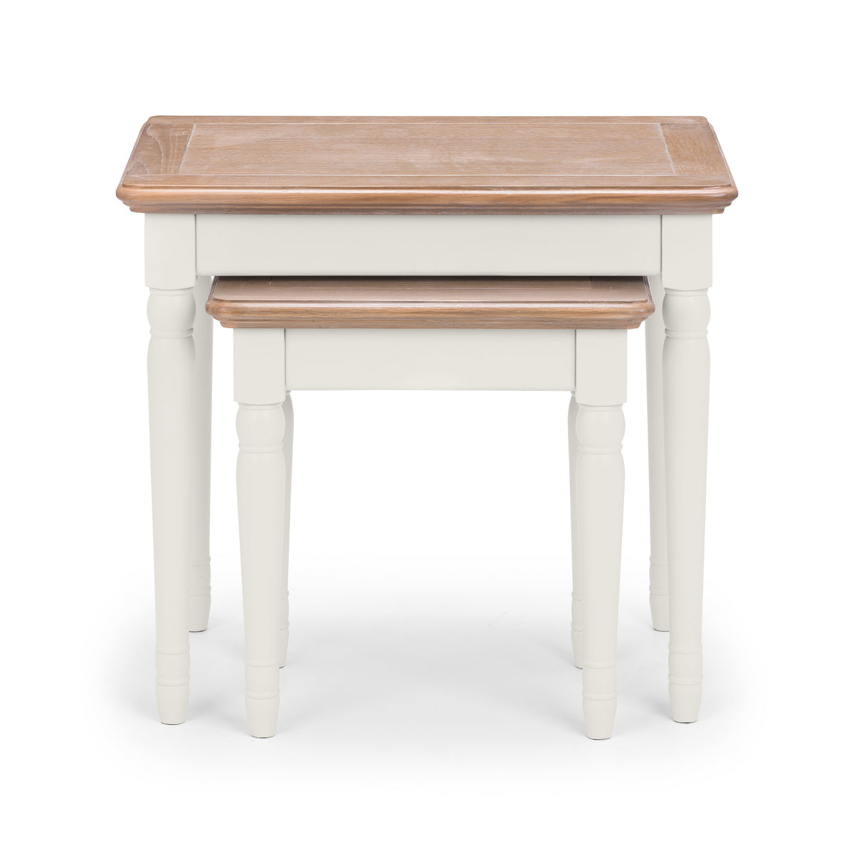 Palma Nest Of Tables Limed Oak/Grey