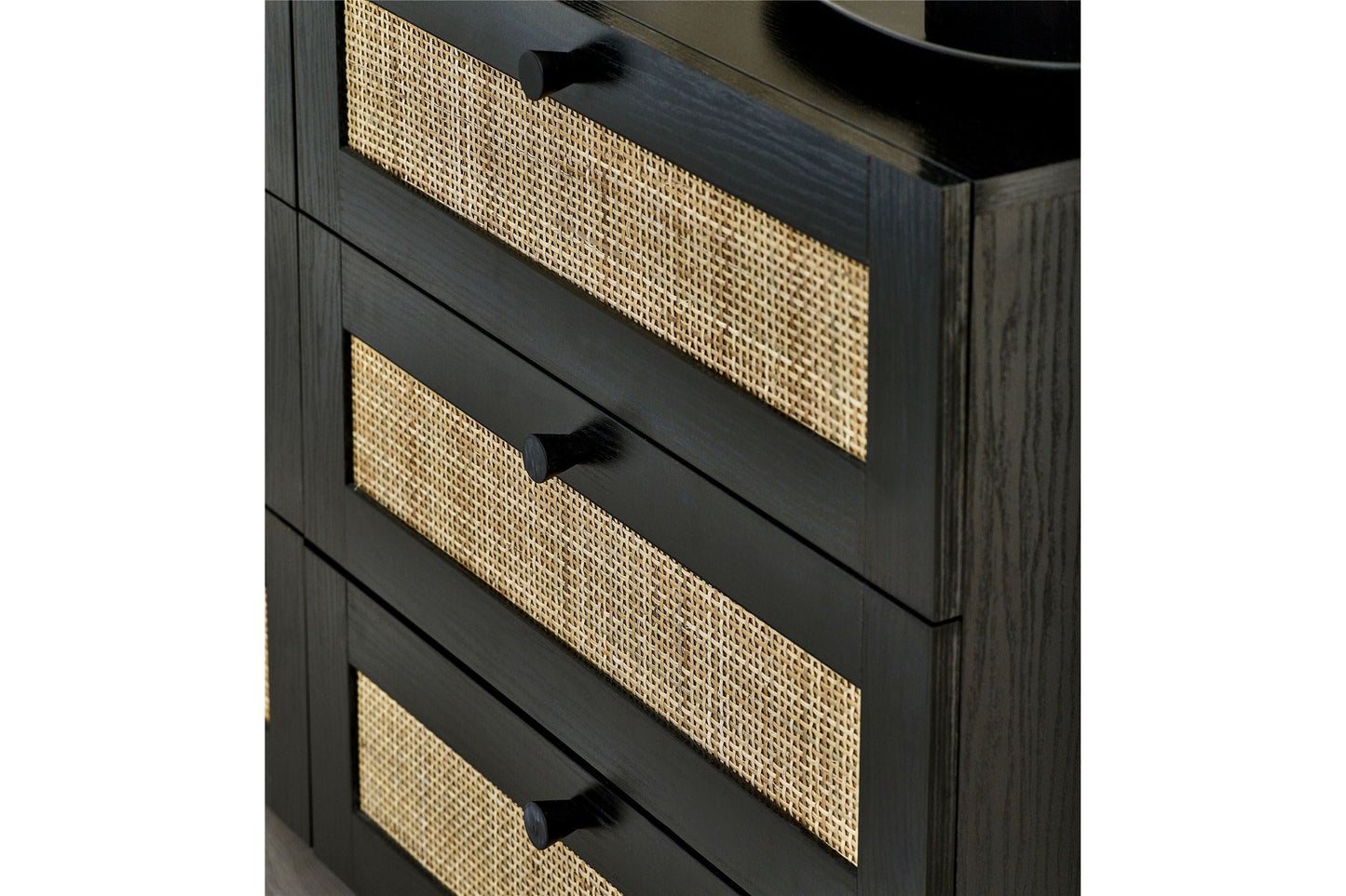 Philippa Chest Black 6 Drawer