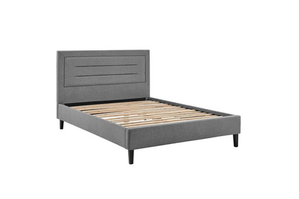 Picasso Bed Frame Double Grey