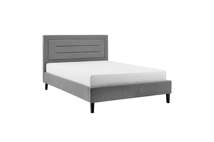 Picasso Bed Frame King Grey