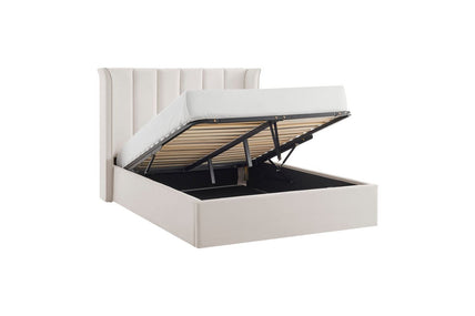 Polaris Storage Bed Frame Double Natural