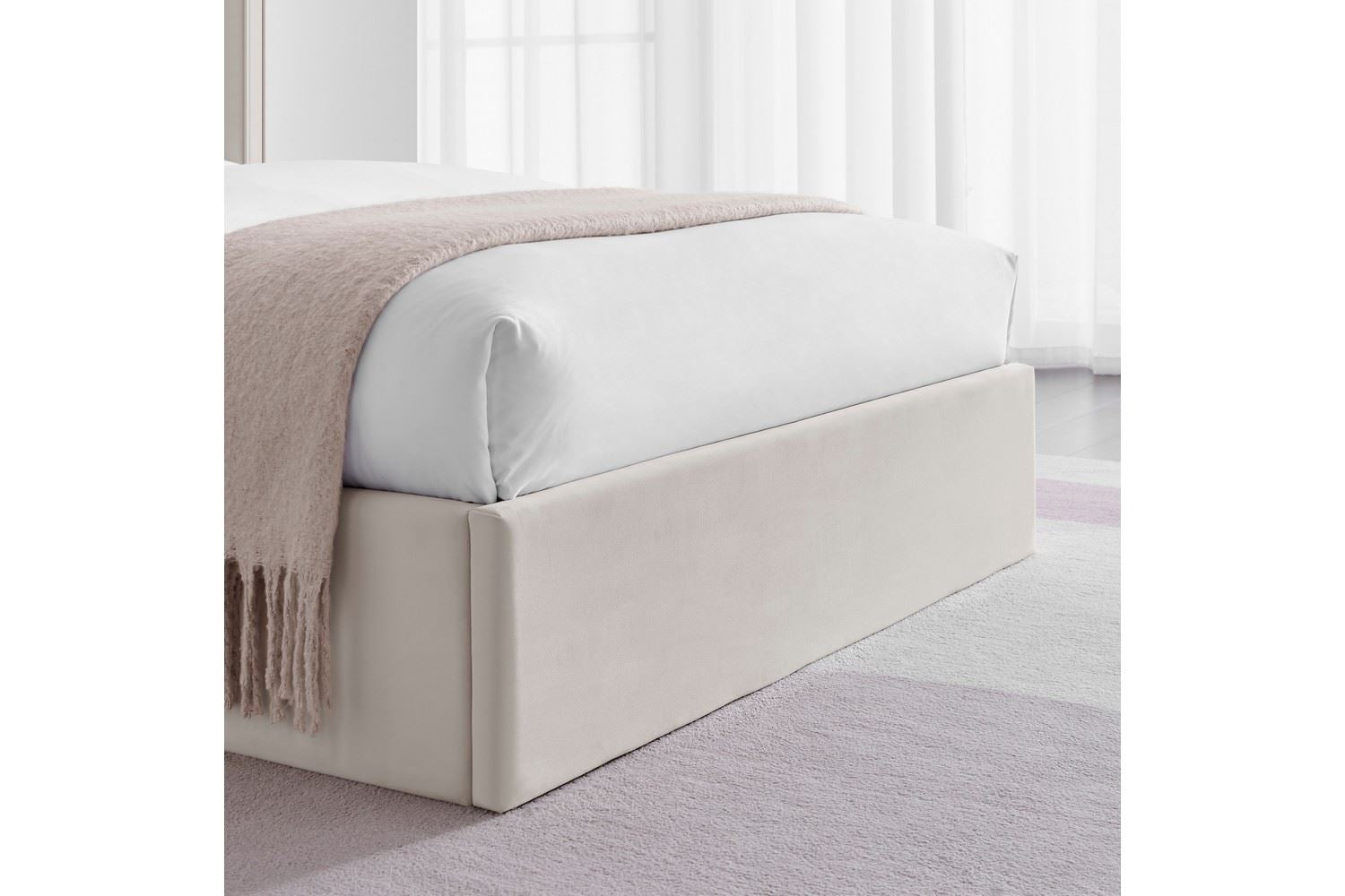 Polaris Storage Bed Frame Double Natural