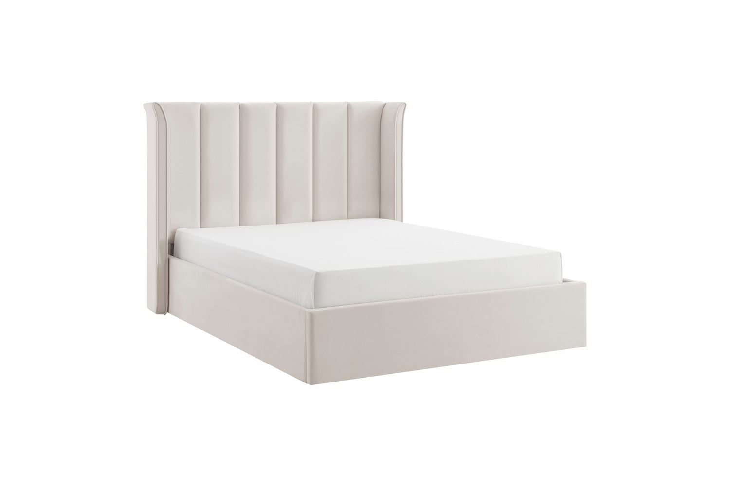 Polaris Storage Bed Frame Double Natural