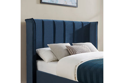 Polaris Storage Bed Frame King Blue
