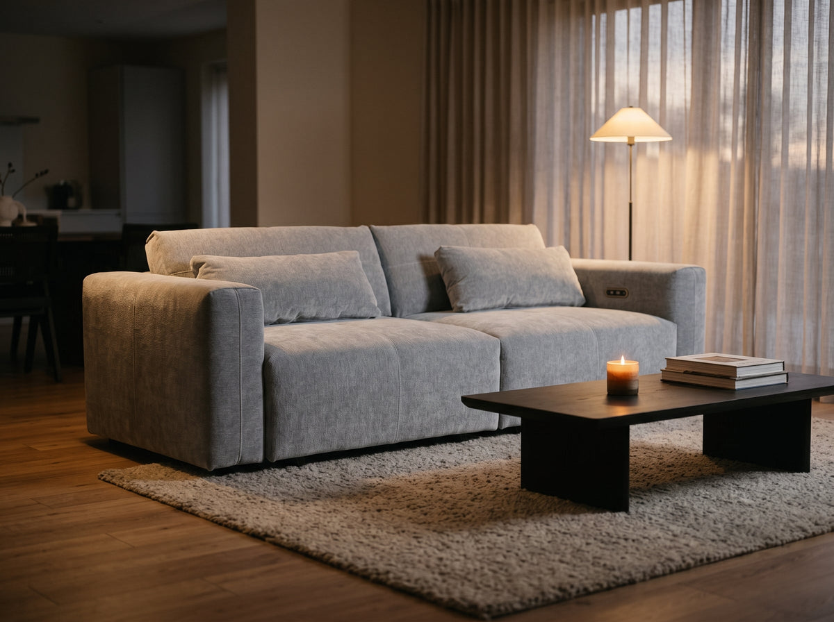 Sycamore Sofabed Grey Electric