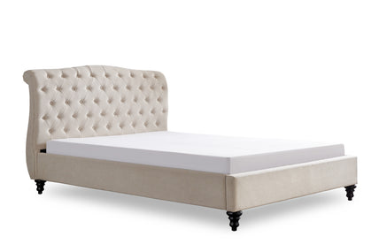 Rosa Bed Frame King Natural