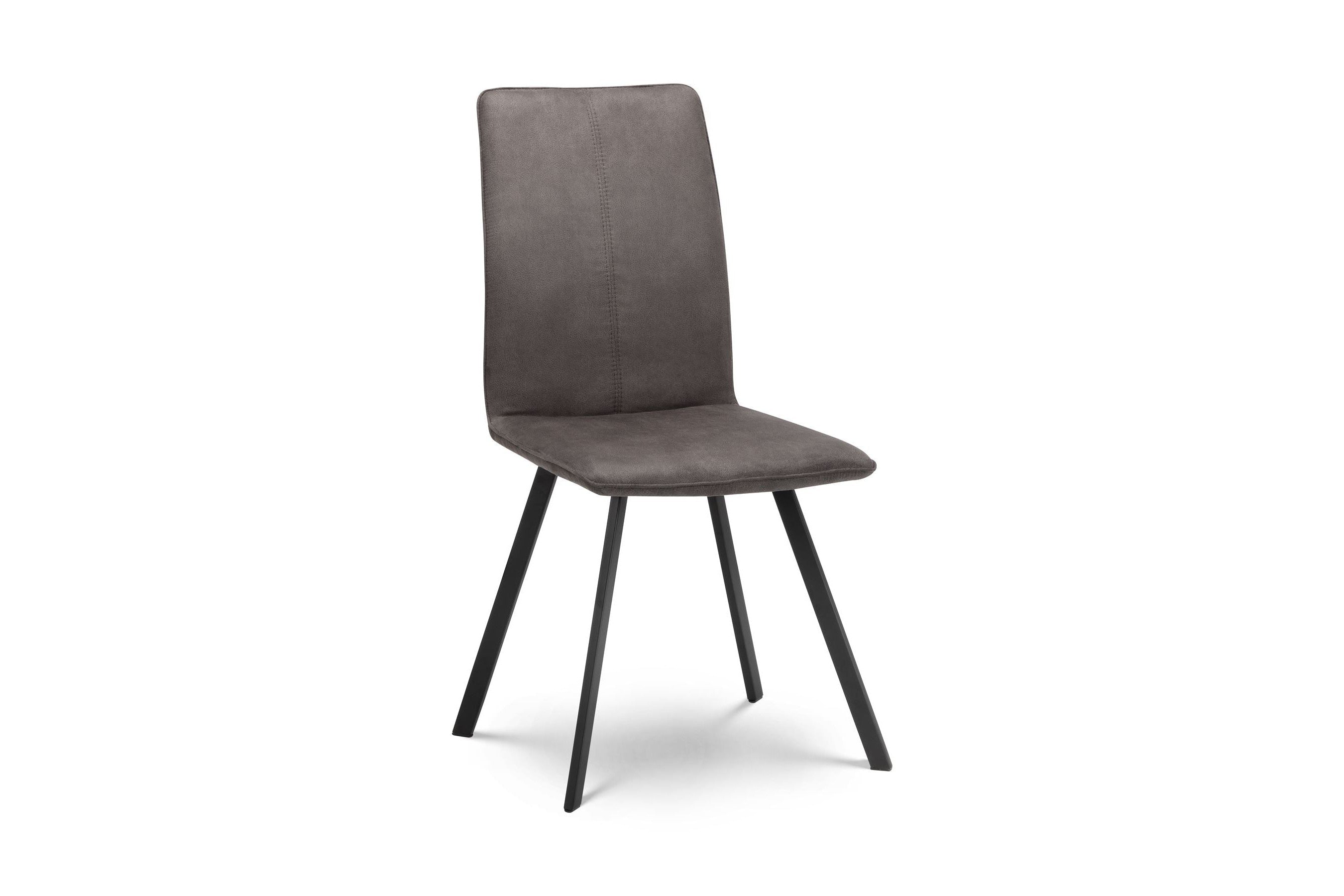 Roscoe Set Of 2 Dining Chairs Charcoal Grey