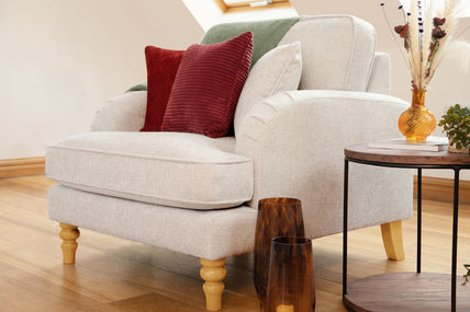 Rupert Sofa Beige Armchair