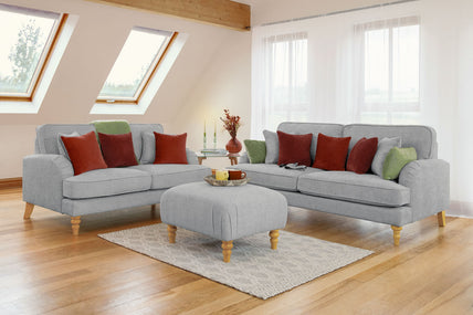 Rupert Sofa Grey 3+2 Set