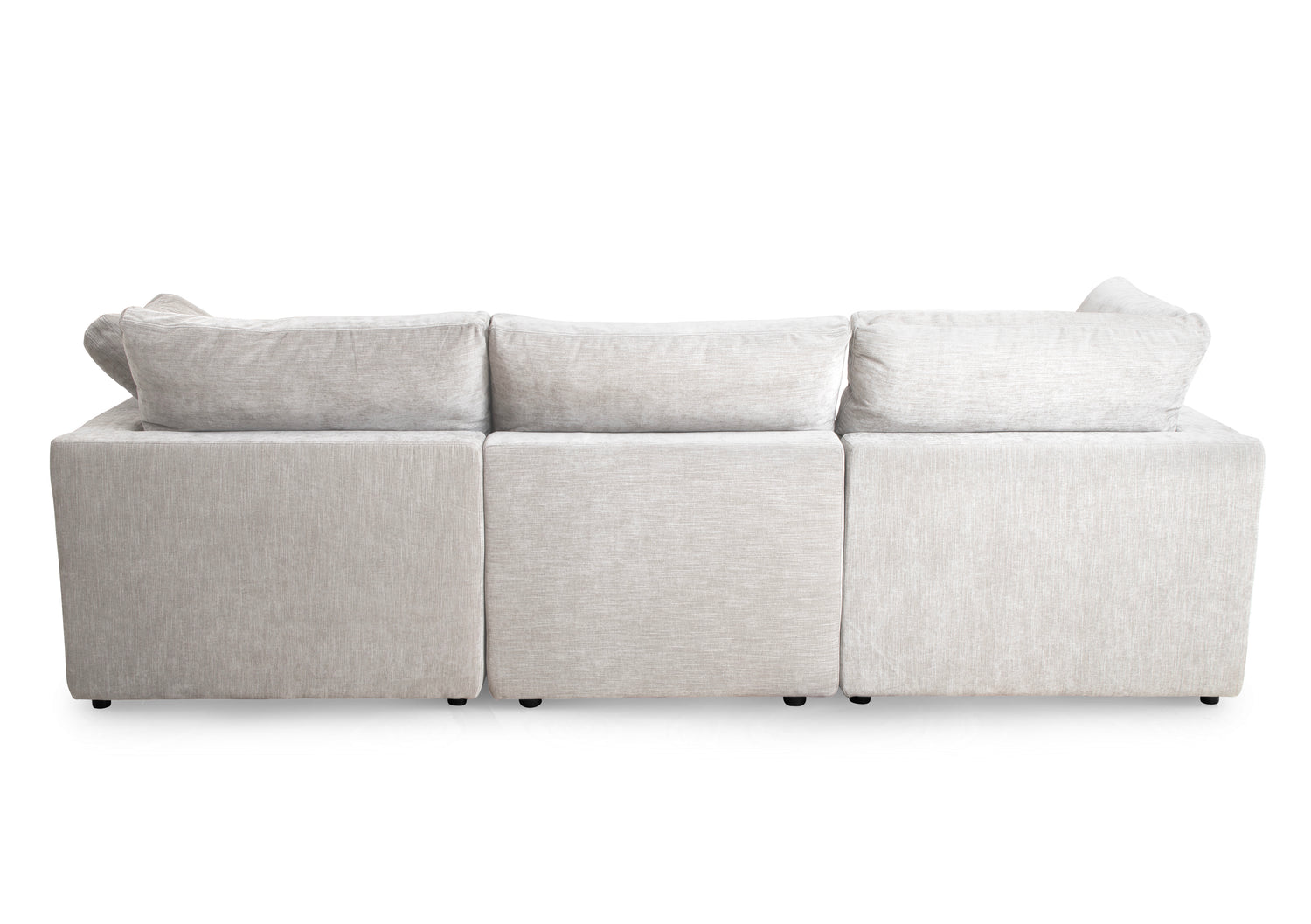 Lotus Feather Sofa Beige Modular Corner