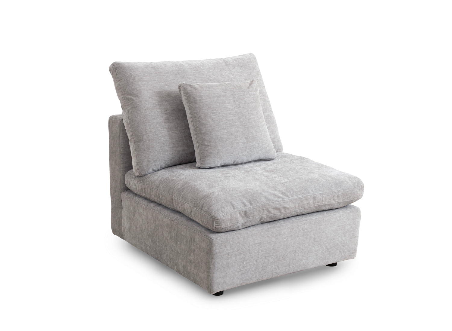 Lotus Feather Sofa Grey Modular Corner