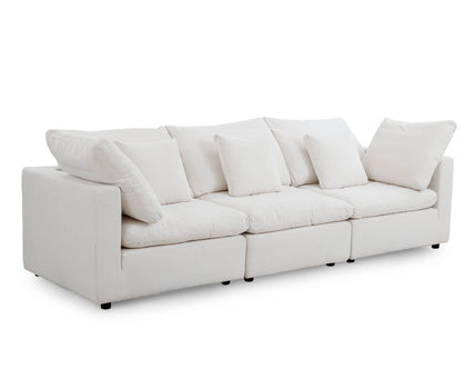 Lotus Feather Sofa Stone Modular Corner