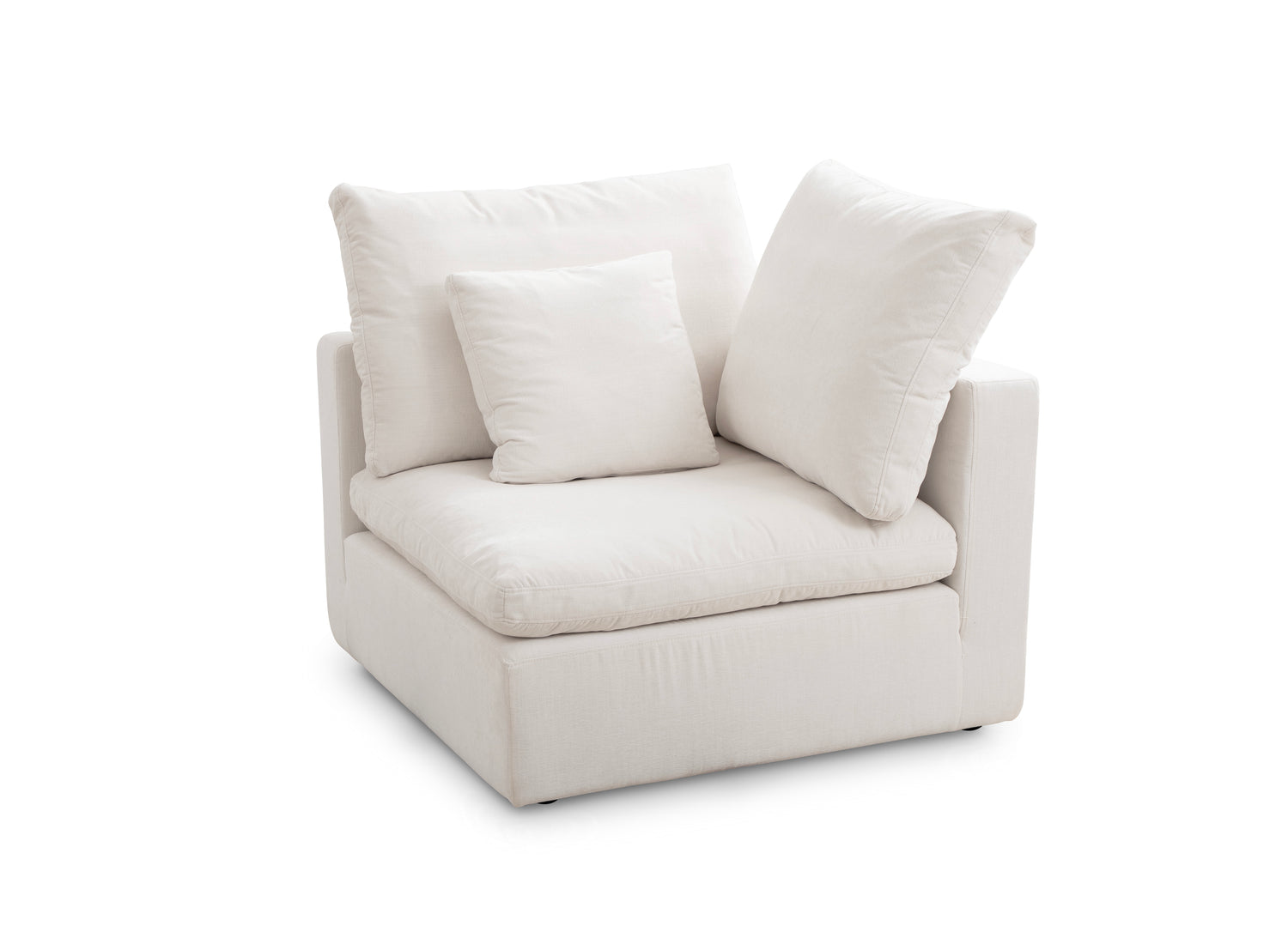 Lotus Feather Sofa Stone Modular Corner