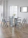 Sabal Dining Set Light Grey