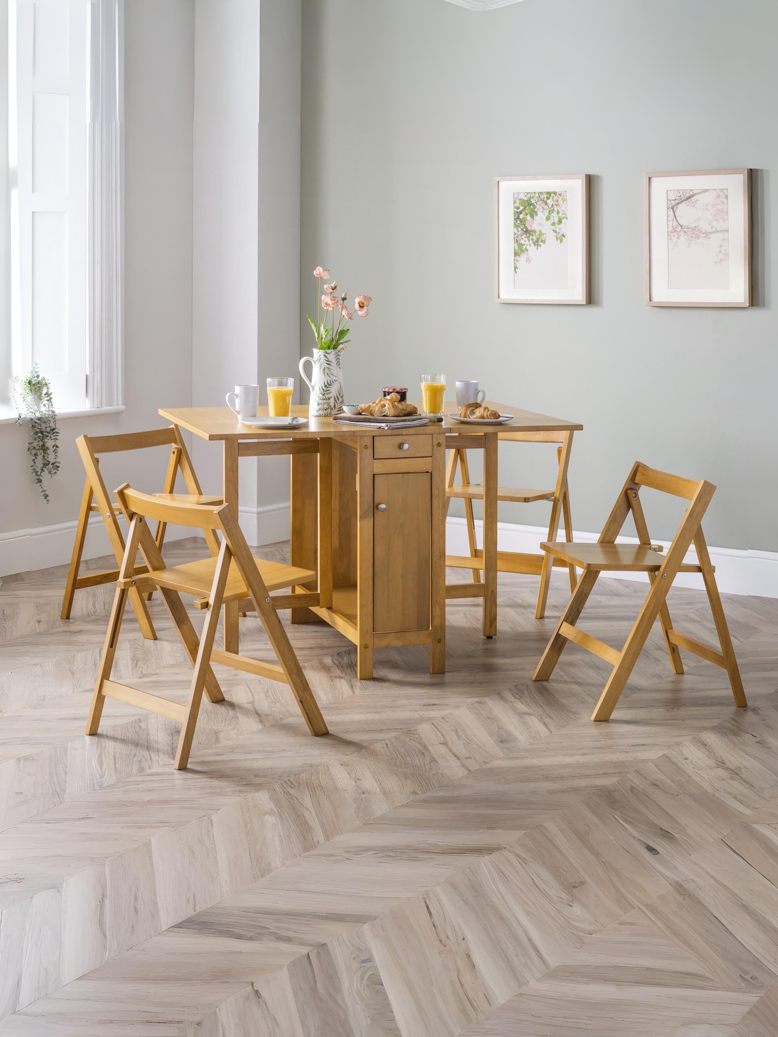 Sabal Dining Set Light Oak