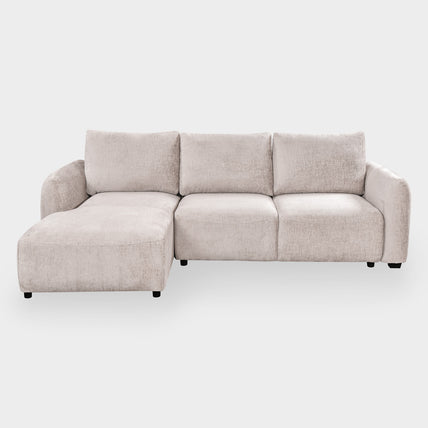 Sage Sofa Bed Left Hand Facing Corner Mushroom