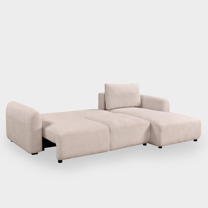 Sage Sofa Bed Right Hand Facing Corner Beige