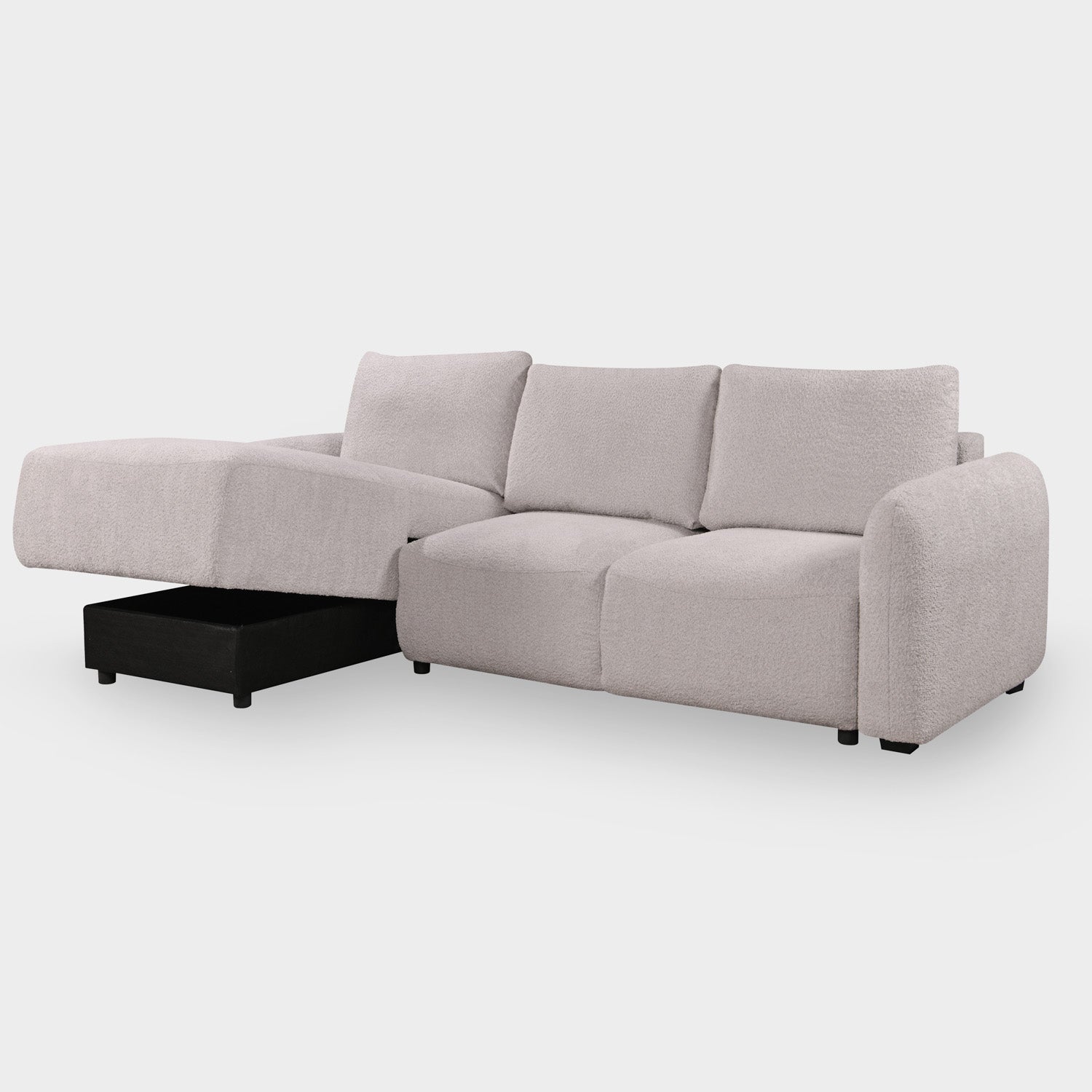 Sage Sofa Bed Left Hand Facing Corner Graphite