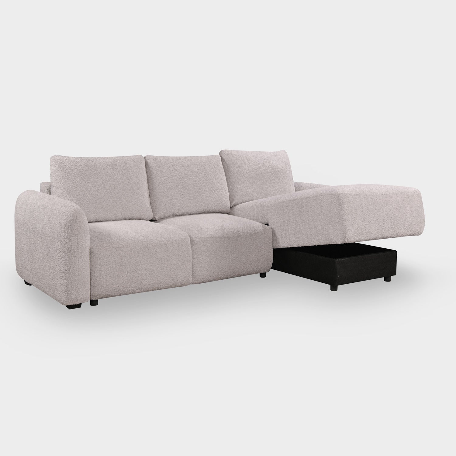 Sage Sofa Bed Right Hand Facing Corner Graphite