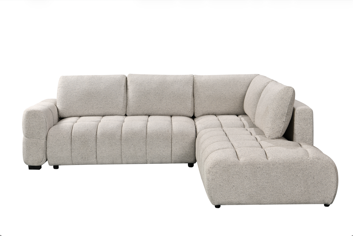 Noelle Sofabed Light Grey Right Hand Facing Corner