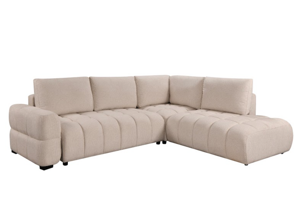 Noelle Sofabed Beige Right Hand Facing Corner