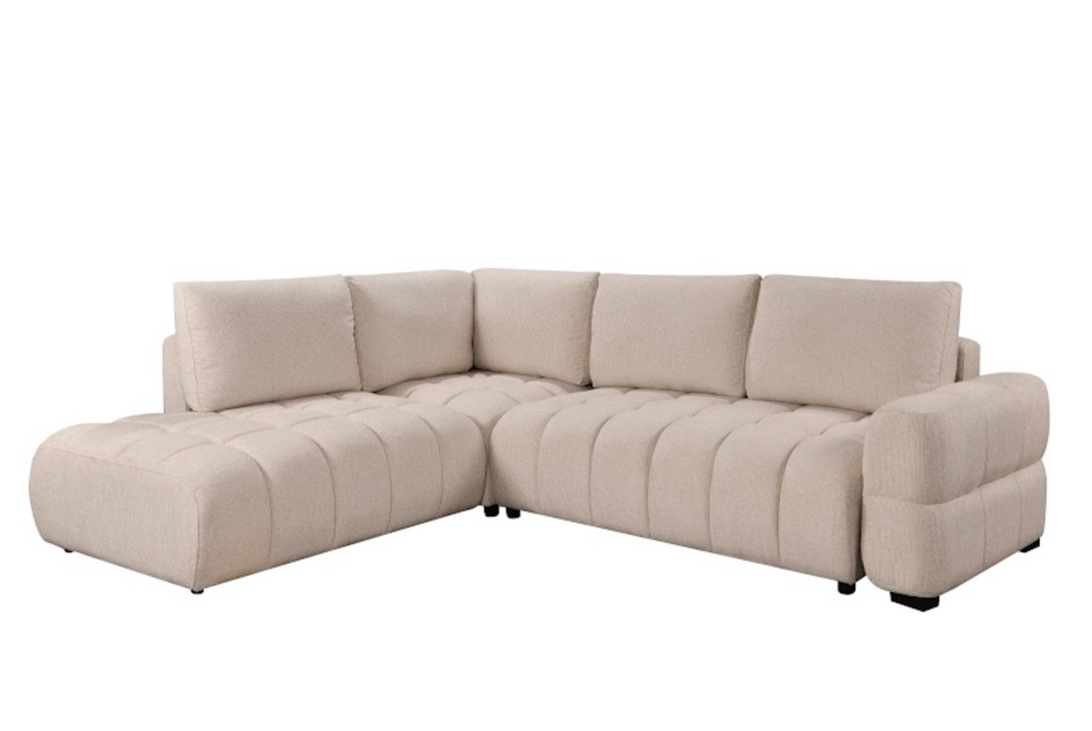 Noelle Sofabed Beige Left Hand Facing Corner