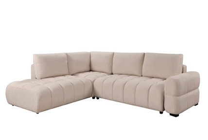 Noelle Sofabed Beige Left Hand Facing Corner